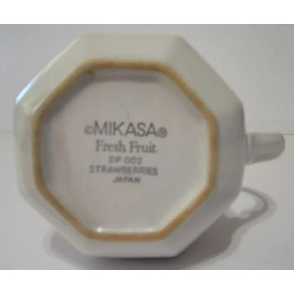Vintage Mikasa Fresh Fruit Creamer DP 002 STRAWBERRIES Replacement